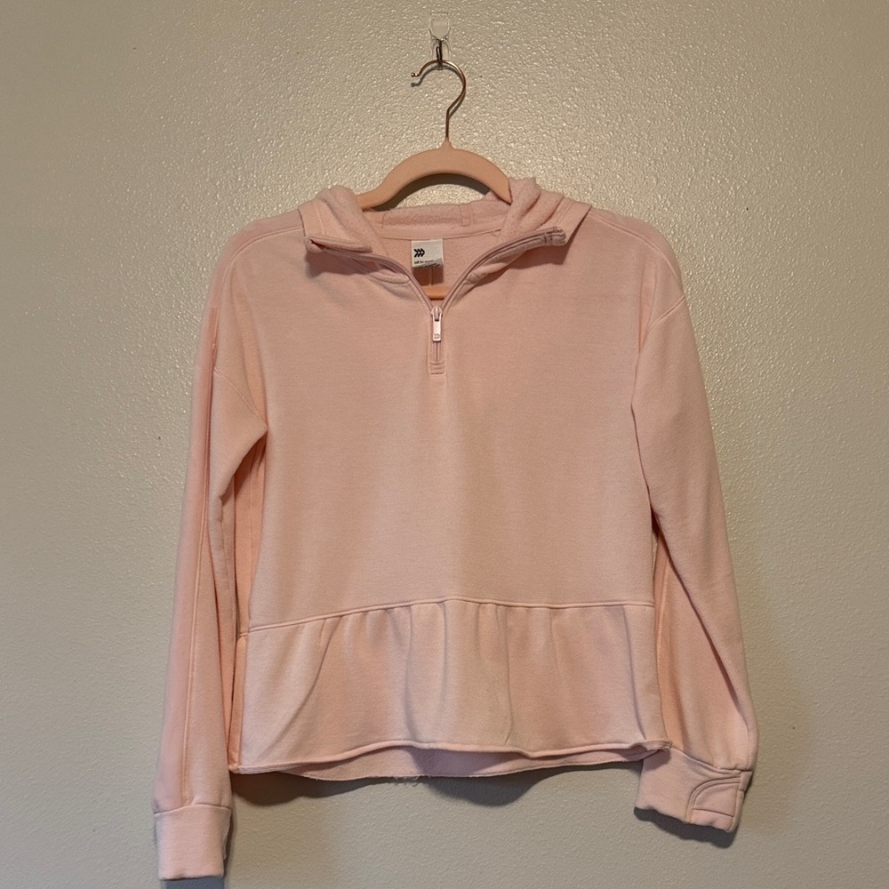 All in Motion Light Pink Zip-Up Hoodie